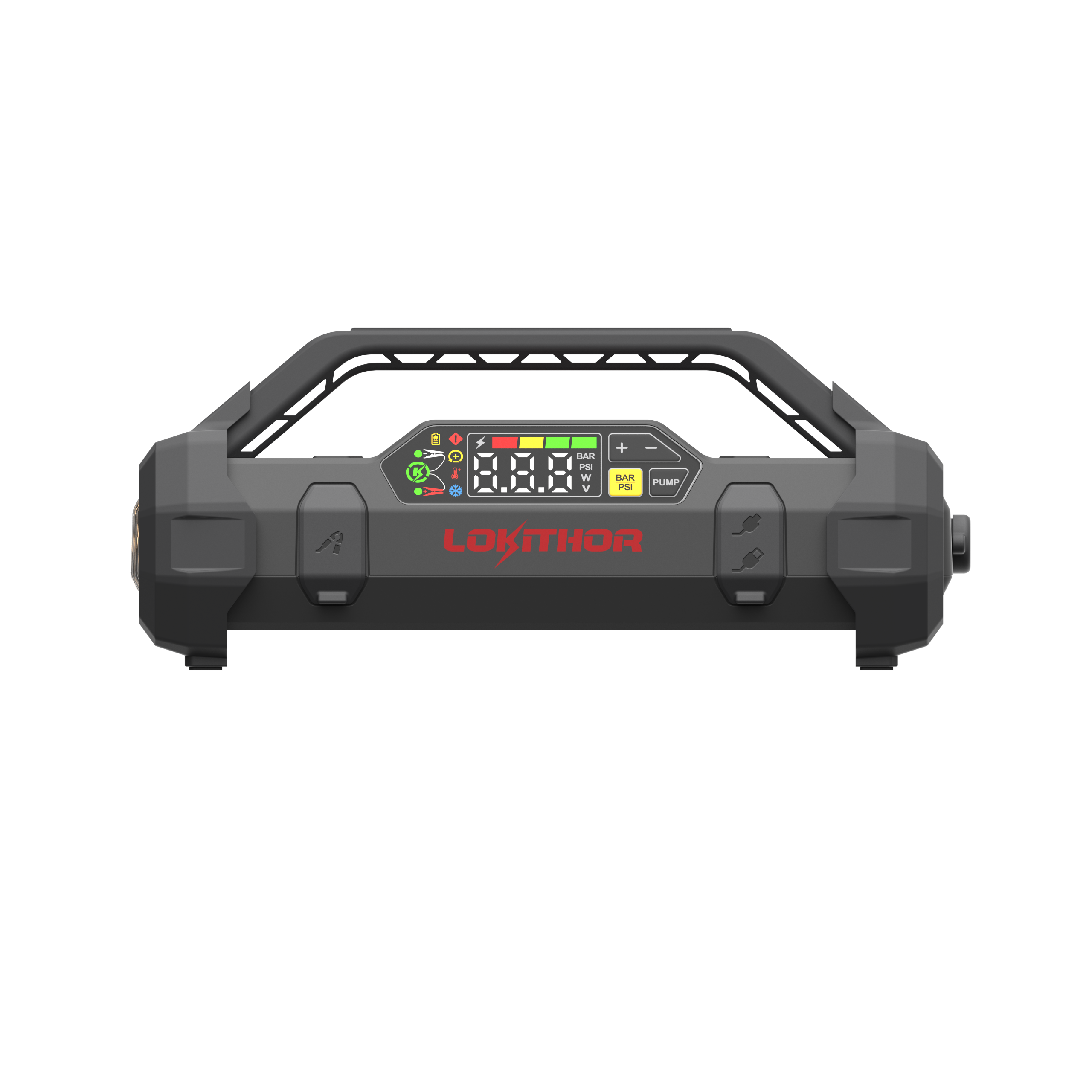 Lokithor JA301 PRO Jump Starter with 150PSI Air Inflator ConnectMax Technology 12V 2500A