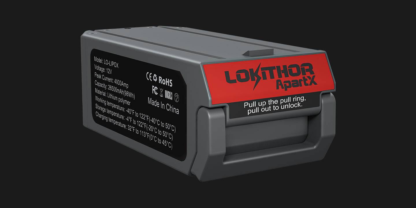 LOKITHOR LIPOX Battery