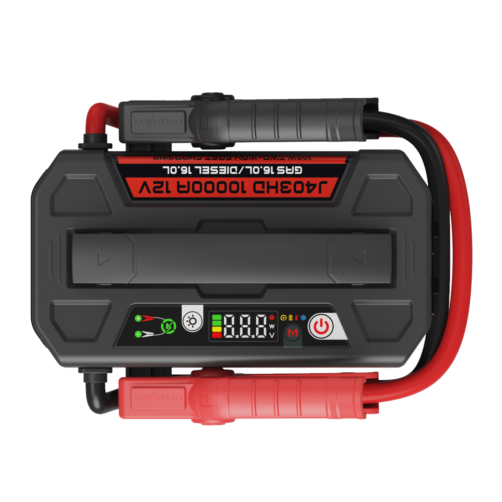 Lokithor J403HD LiPO 12V 236.8Wh 10000A Jump Starter with ConnectMax
