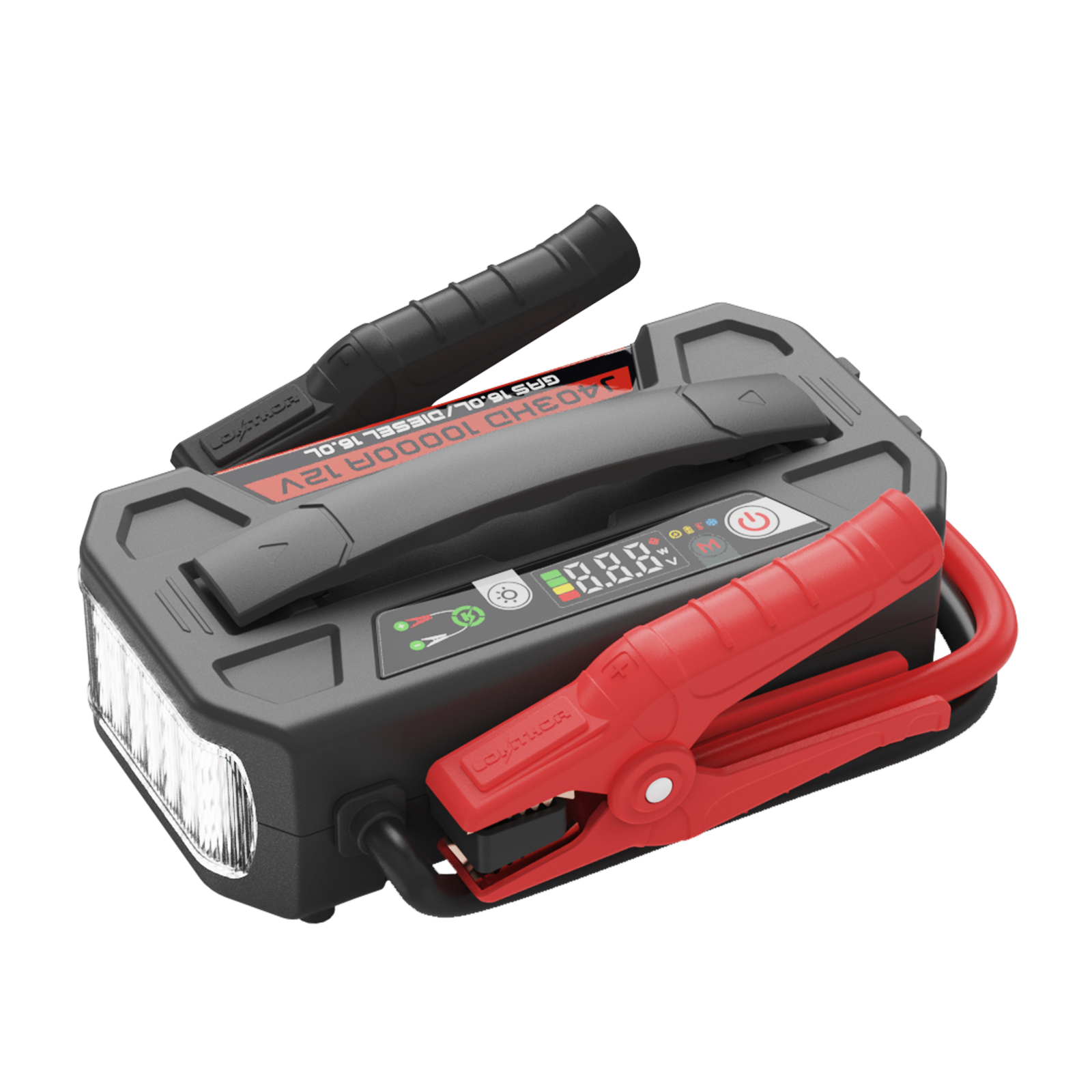 Lokithor J403HD LiPO 12V 236.8Wh 10000A Jump Starter with ConnectMax
