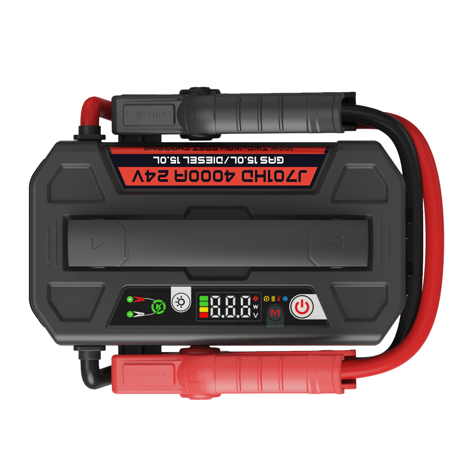 Lokithor J701HD LiPO 24V 207.2Wh 4000A Jump Starter with ConnectMax