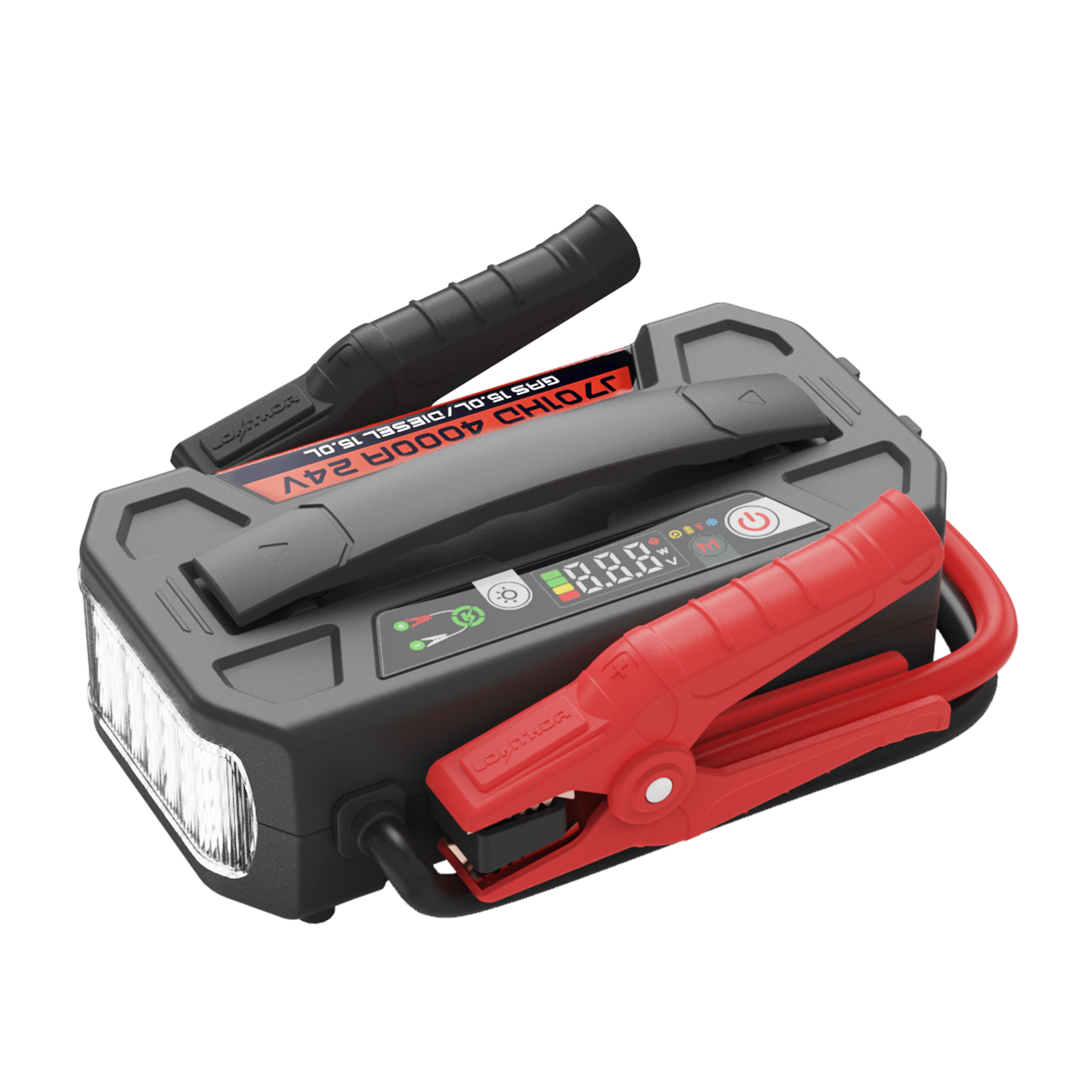 Lokithor J701HD LiPO 24V 207.2Wh 4000A Jump Starter with ConnectMax