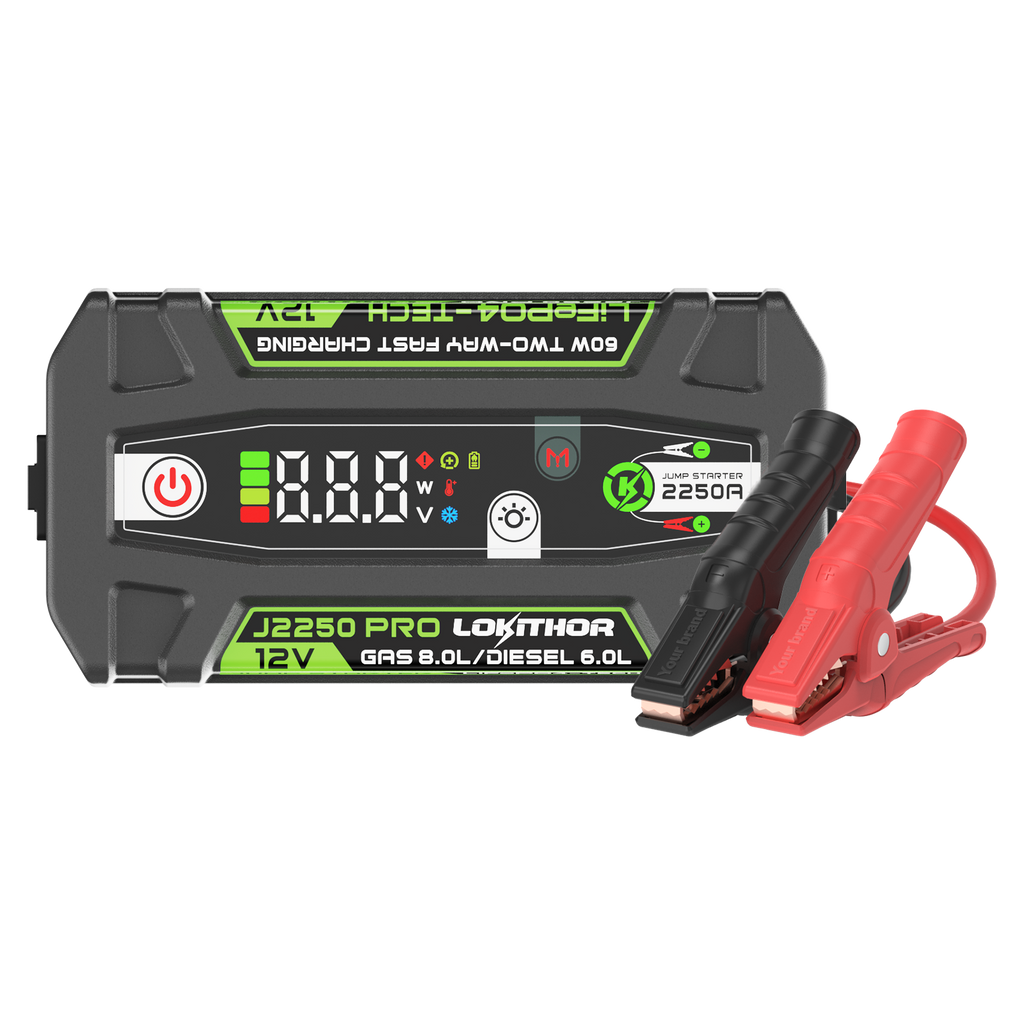 2250 Amp Jump Starter | LOKITHOR LiFePO4 Jump Starter 2250 Amp Jump Starter | LOKITHOR LiFePO4 Jump Starter