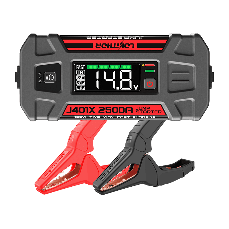 LOKITHOR J401X Jump Starter with -40¨H Start Tech 2500Amp