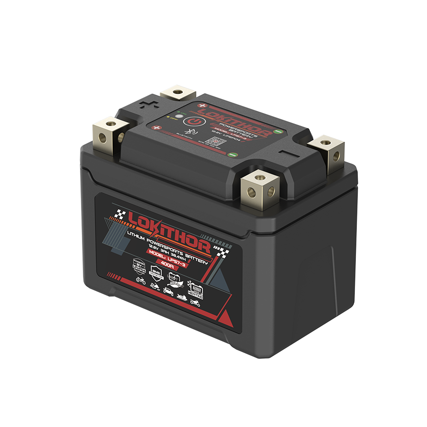 LOKITHOR LPS7-3 Powersports Battery