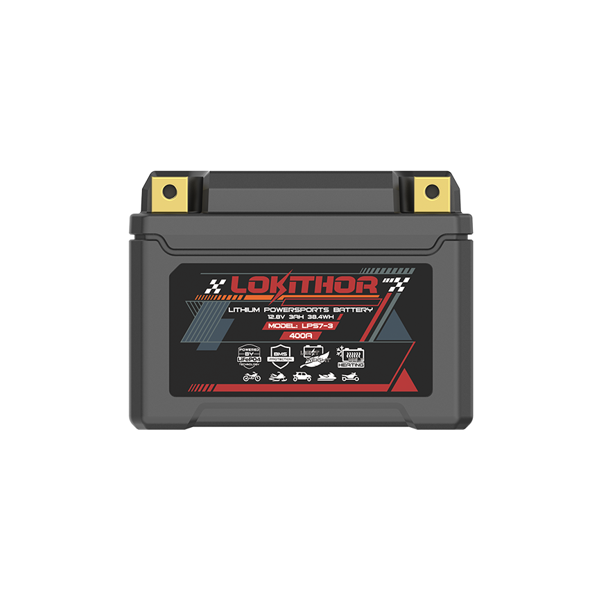 LOKITHOR LPS7-3 Powersports Battery