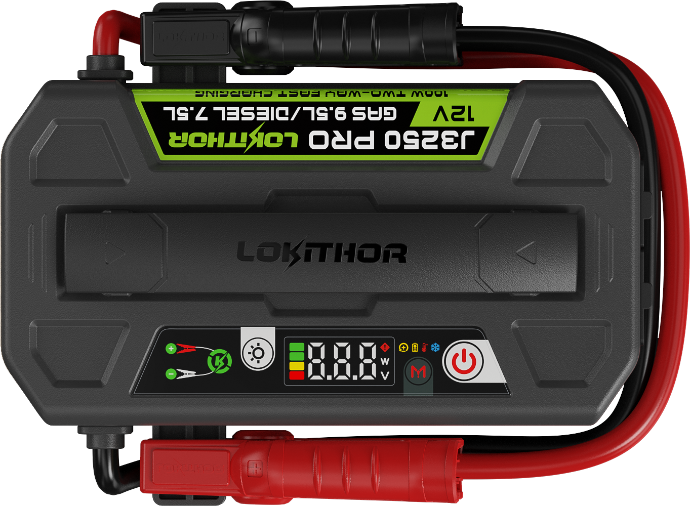 Lokithor J3250 PRO 12V 3250A 74.24Wh LiFePO4 Jump Starter With ConnectMax Technology