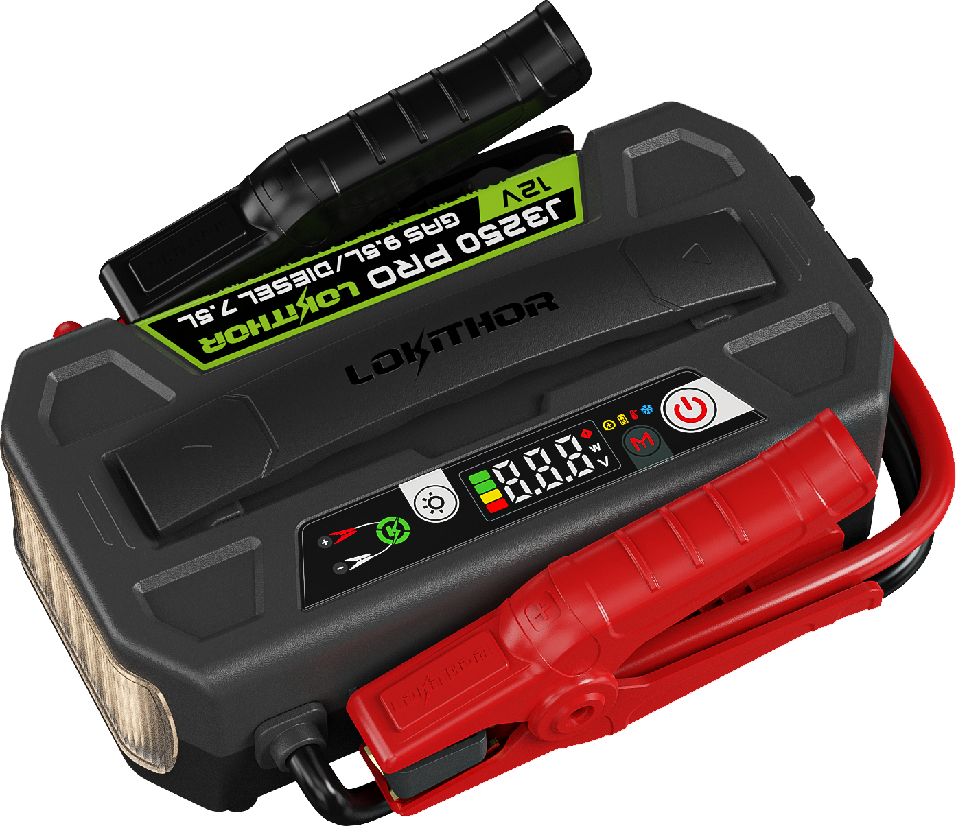 Lokithor J3250 PRO 12V 3250A 74.24Wh LiFePO4 Jump Starter With ConnectMax Technology