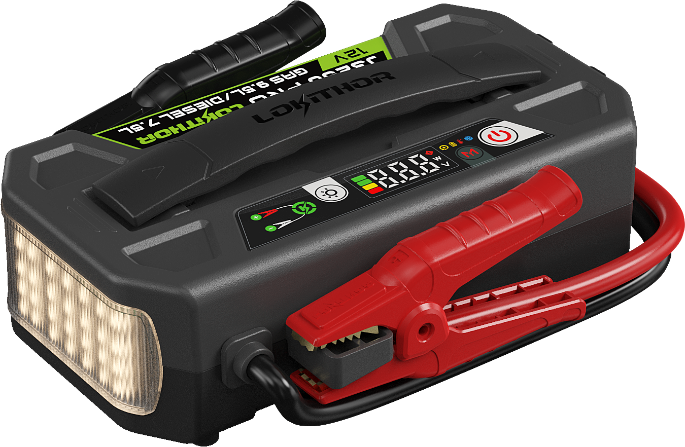 Lokithor J3250 PRO 12V 3250A 74.24Wh LiFePO4 Jump Starter With ConnectMax Technology