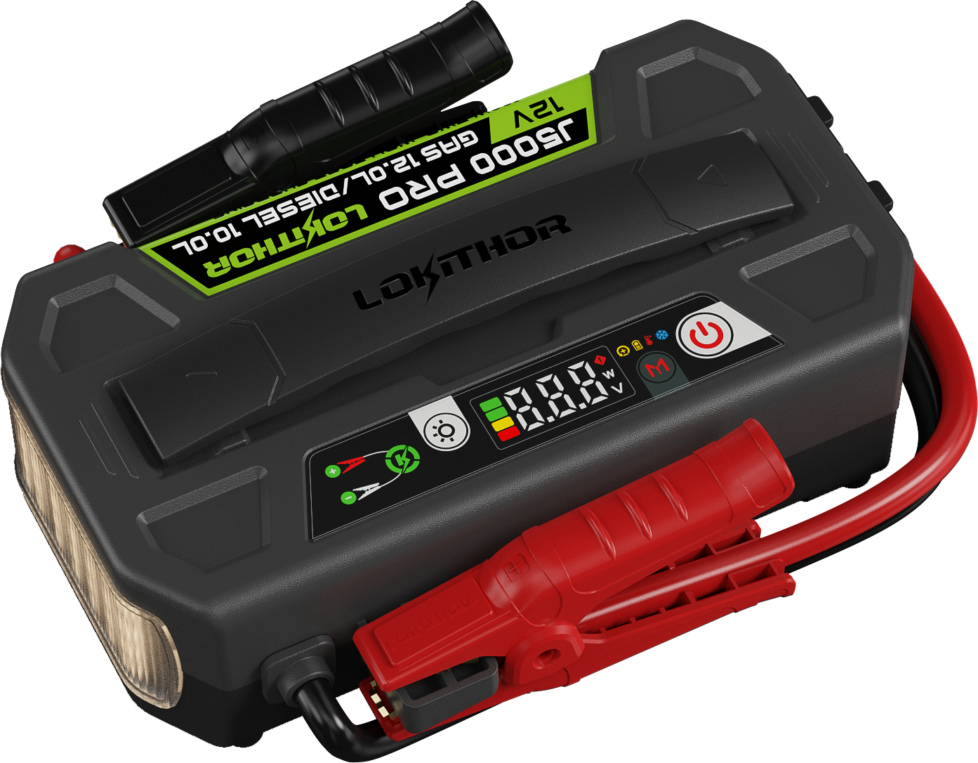 Lokithor J5000 PRO (Heavy Duty) 12V 5000A 99.84Wh LiFePO4 Jump Starter With ConnectMax Technology