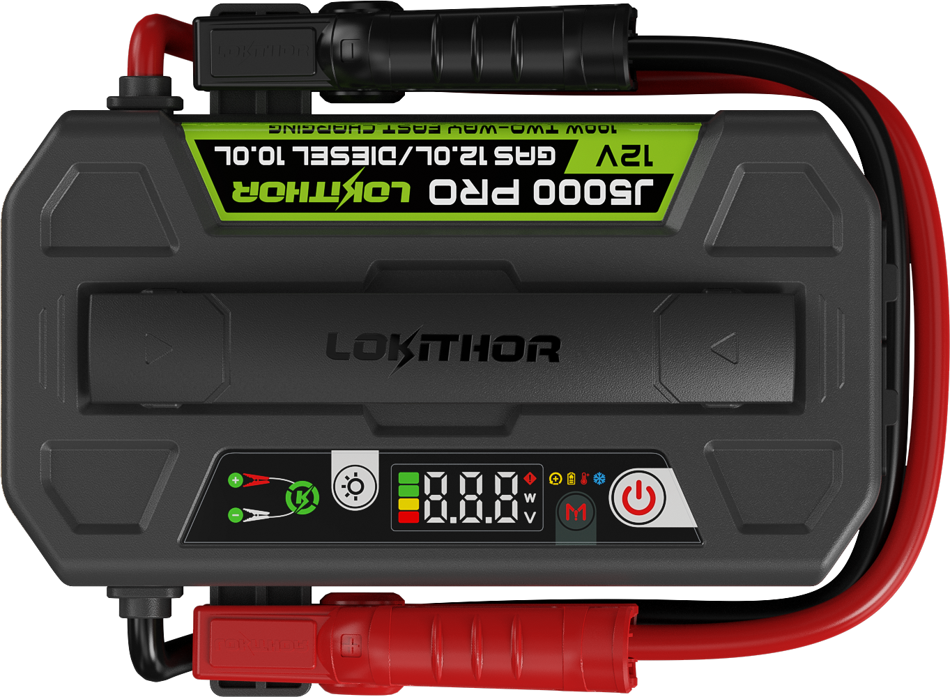 Lokithor J5000 PRO (Heavy Duty) 12V 5000A 99.84Wh LiFePO4 Jump Starter With ConnectMax Technology