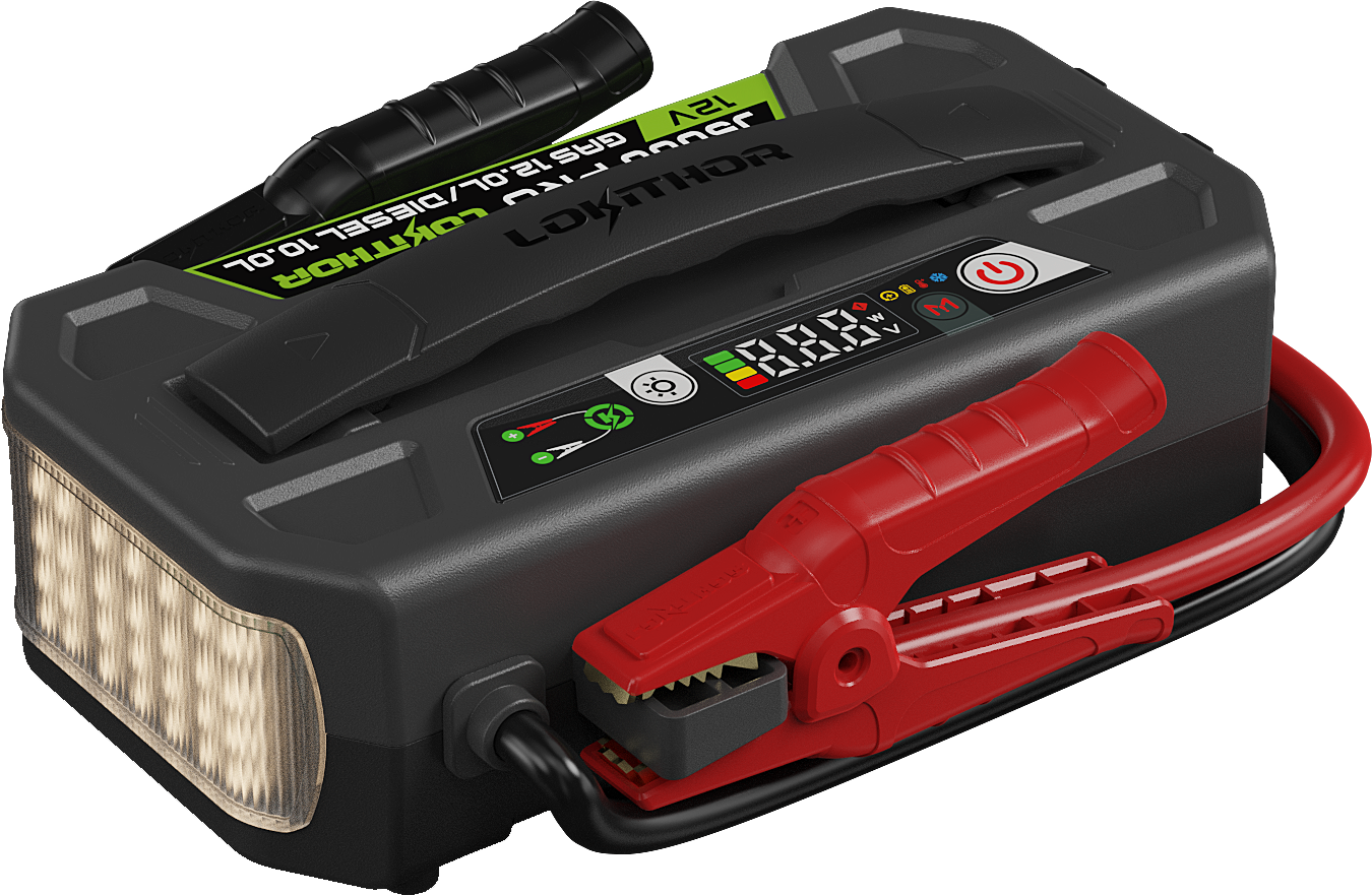 Lokithor J5000 PRO (Heavy Duty) 12V 5000A 99.84Wh LiFePO4 Jump Starter With ConnectMax Technology